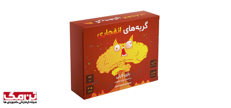 بازی فکری گربه های انفجاری