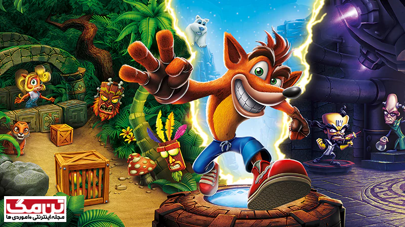 بازی کراش (Crash Bandicoot)